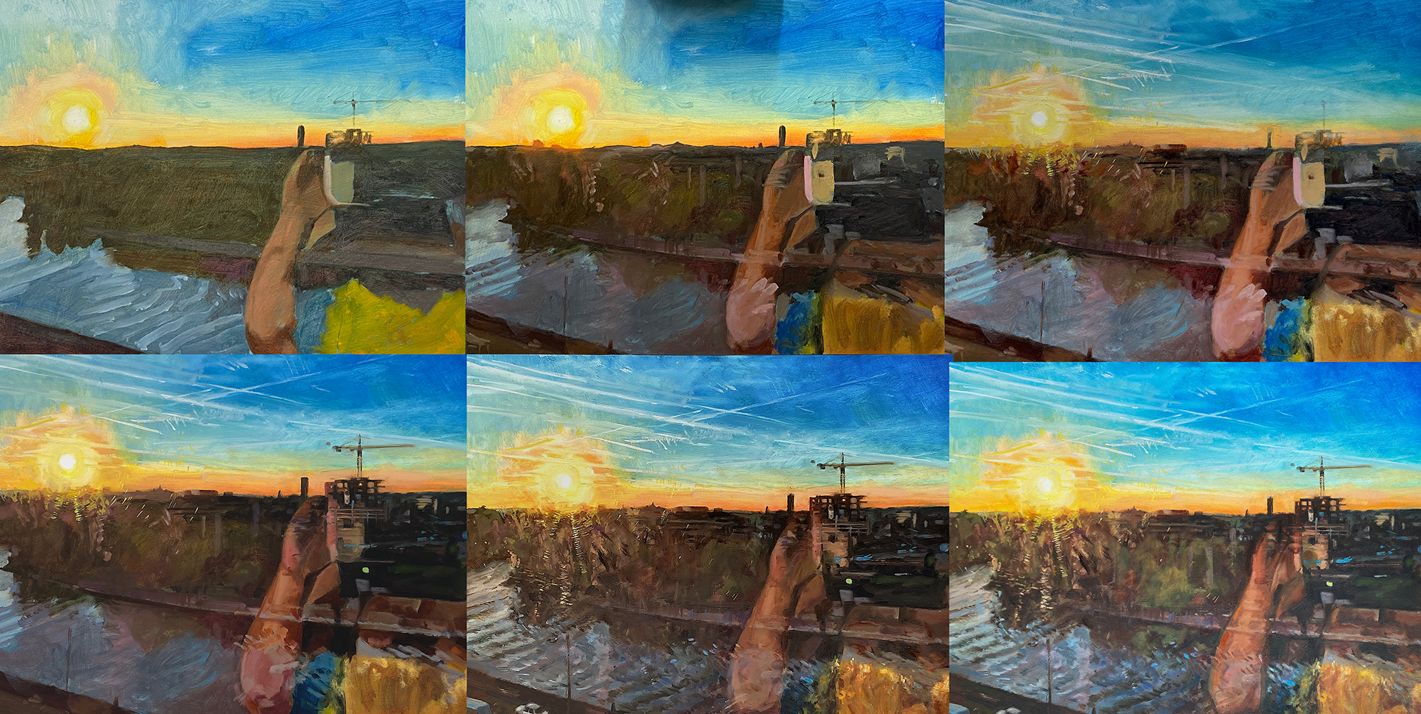 When is a painting finished?